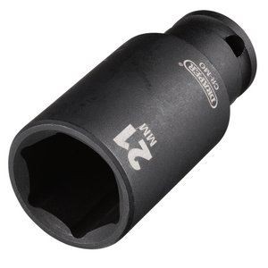 Draper 20177 HI-TORQ® Metric Deep Impact Socket, 3/8 Sq. Dr., 21mm - Image 4
