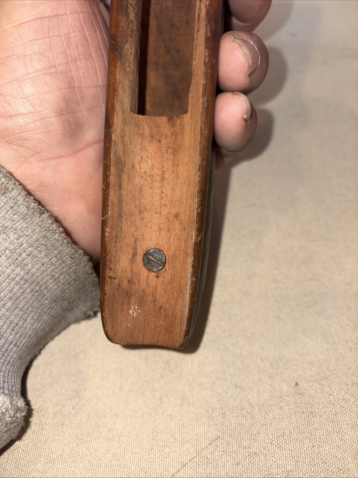 Used  Semi Auto Shotgun Checkered Forend / Forearm Wood Unknown Maker