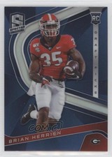 2020 Panini Chronicles Draft Picks Spectra Blue Prizm Brian Herrien #21 5zu