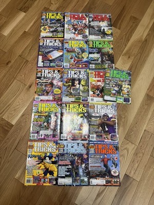 tips and tricks magazine lot Tony Hawk Dragon Ball Z  Zelda Super Mario 16 Mags