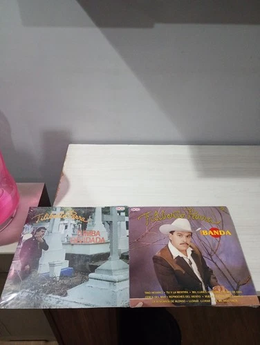 LOT 2 LP'S VINYL FILIBERTO PARRA.- EXCELLENT & BRAND NEW LIKE CHALINO SANCHEZ