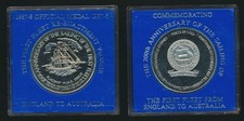 Great Britain: 1987 First Fleet Re-Enactment Voyage Australia Bicentennial Medal