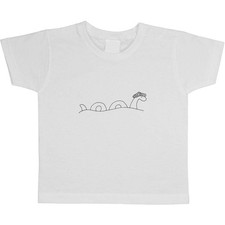 'Nessie' Children's / Kid's Cotton T-Shirts (TS003165)