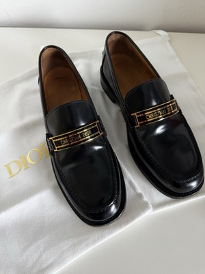 Dior Code leather flats