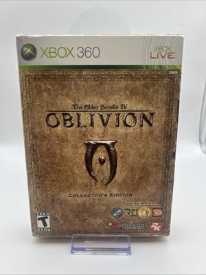 The Elder Scrolls IV: Oblivion Collector's Edition Xbox 360 W/ Coin EXCELLENT
