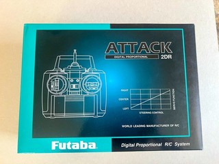 Futaba Attack 2DR AM27 transmitter and receiver Boxed Excellent condition