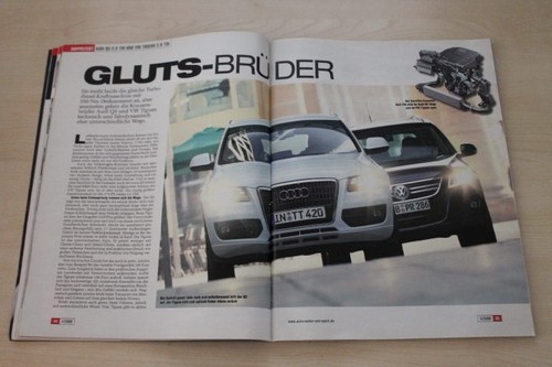 Auto Motor und Sport 04/2009 Audi Q5 2.0 TDI quattro mit 170PS besser als...?