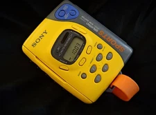 Sony Walkman FM/AM Cassette Walkman Sport WM-SXF39 clean fully functional.