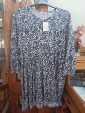 Peruvian Connection Pima Cotton  Floral Tunic UK Women’s Size L
