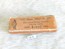 Vintage Indian Watch Co Werbe Uhr Leere Kartonbox Jaipur CD14