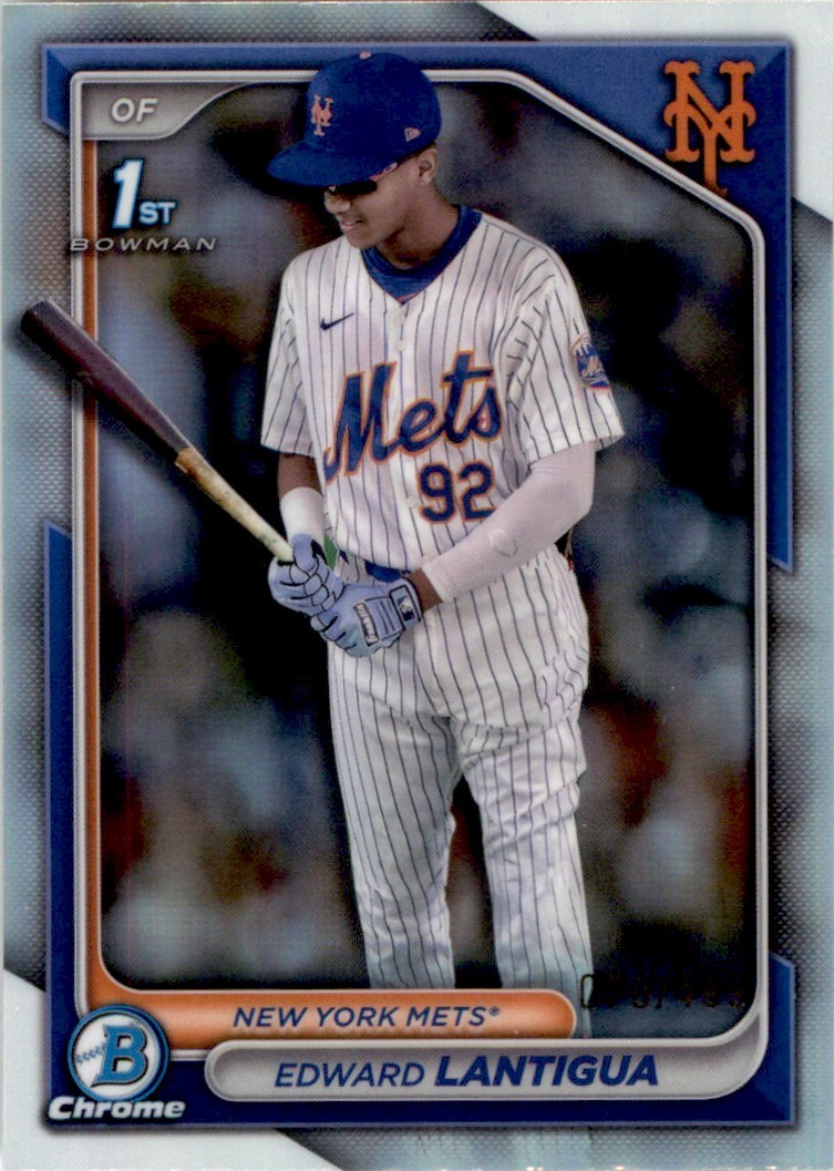 Edward Lantigua 2024 Bowman Chrome Prospects Refractor RC #BCP-246 070/499 New