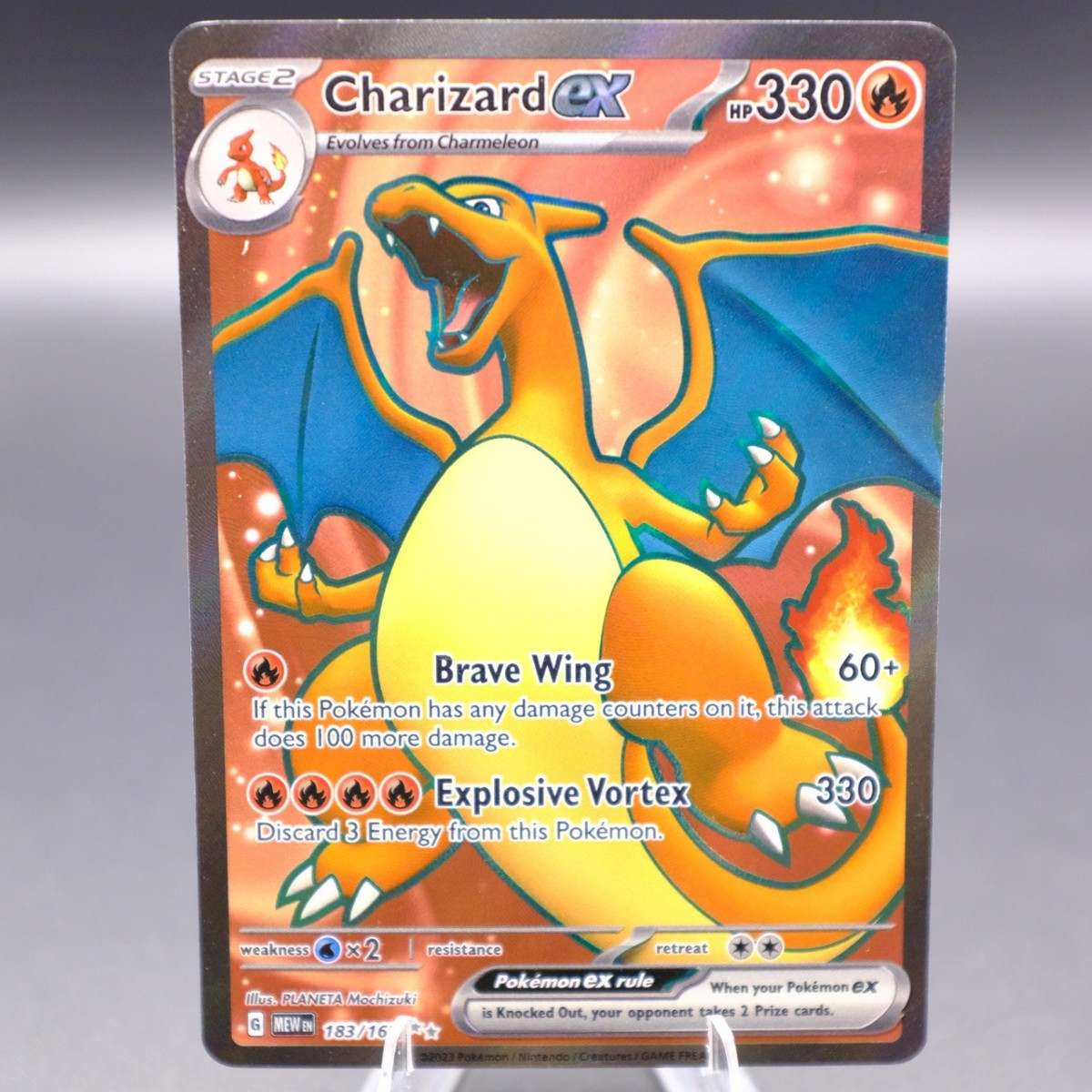 Charizard ex 183/165 Ultra Rare SV: Scarlet & Violet 151 Pokemon