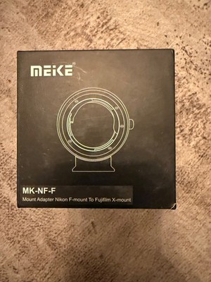 MEIKE MK-NF-F Mount adapter Nikon F-mount to Fugifilm X-Mount