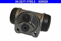 ATE Radbremszylinder 24.3217-1705.3 FüR LA0 Megane BA0 Renault Grauguss 1 Coach
