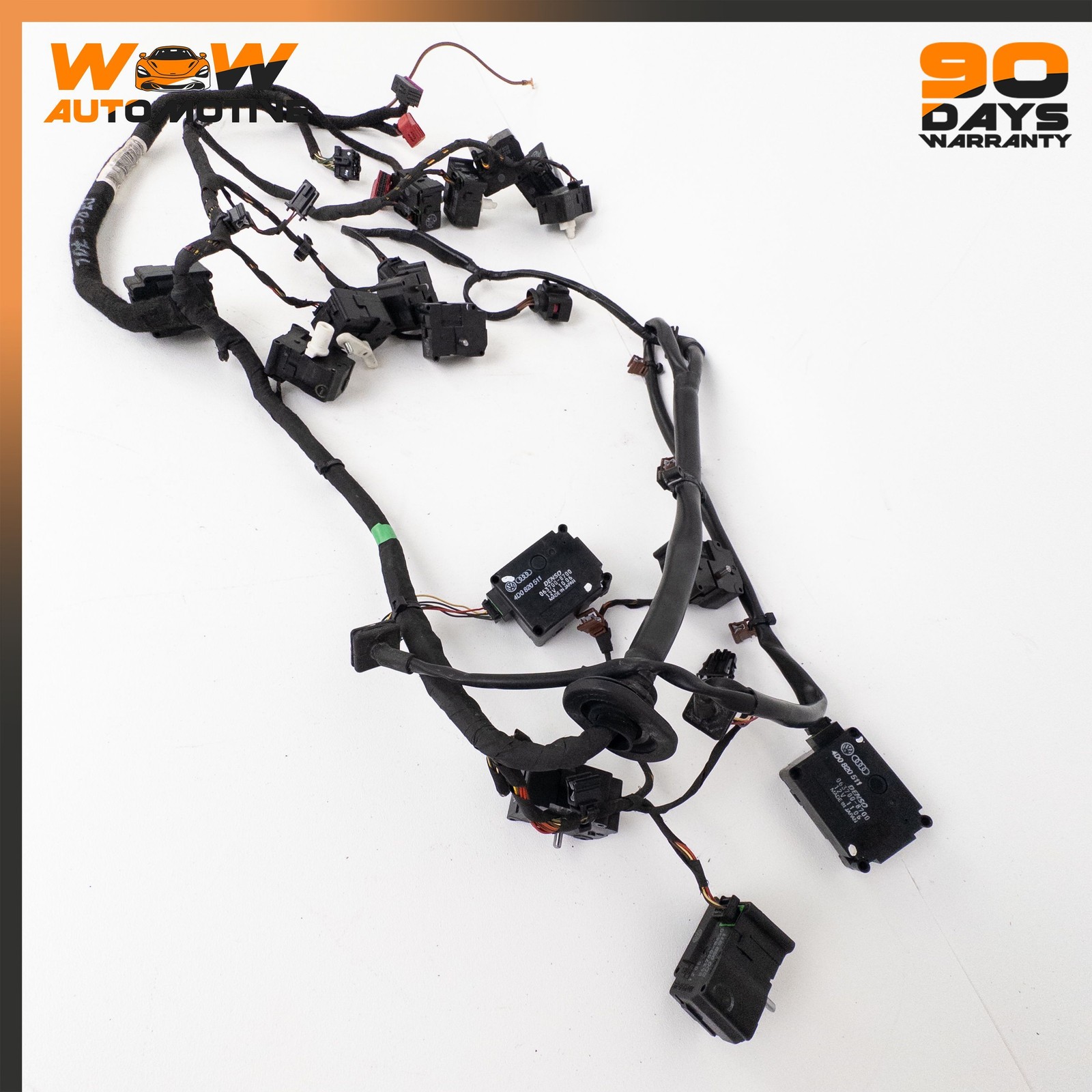 04-19 BENTLEY CONTINENTAL GTC A/C HEATER FLAP ACTUATOR WIRING WIRE HARNESS OEM