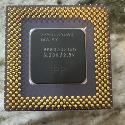 Intel SL23x BP805031bb 2.8V Oldschool Processor  Free Shipping