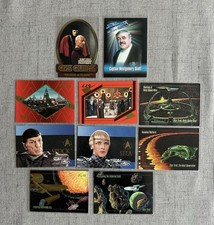 Star Trek Chase Card Lot 10 Cards From Various Years/sets