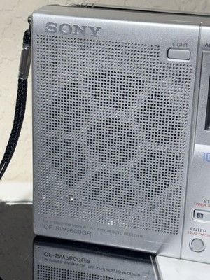Sony ICF-SW7600GR World Band Receiver FM/SW/MW/LW Radio w
