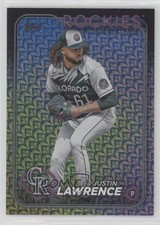 2024 Topps Series 1 Holiday Justin Lawrence #259 0c4