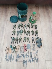 Vintage Chad Valley military set army Action Figures Bundle chap mei lanard corp
