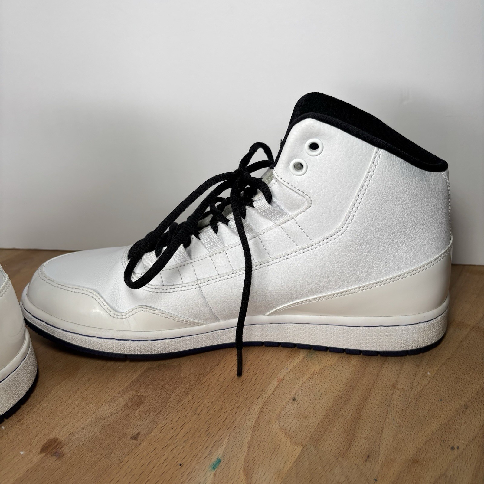 Nike Air Jordan Executive White / Blue Lagoon Shoes - Men’s Size 11 thumbnail 8