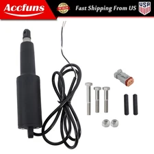For Marine 15054-001 Actuator Trim Tabs Kit with 2.25" Stroke 12V and 6" Wire