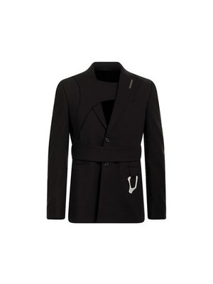 HELIOT EMIL  AW23 'CONNECTED FORMS' INTEGRIERTER GESCHIRRBLAZER GR. 48/M