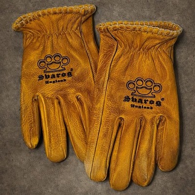 SVAROG MOTORCYCLE BIKER GLOVES Harley Davidson, Chopper, bobber , cruiser