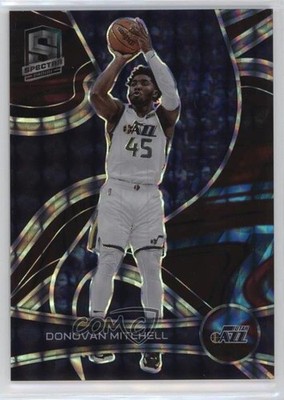 2021-22 Panini Spectra Interstellar Prizm 10/49 Donovan Mitchell #37 5jz