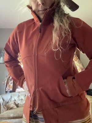 Ibex climawool custom Hybrid jacket spice clay pumpkin orange women s Large 12