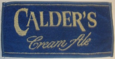 CALDERS CREAM ALE BAR HANDTUCH BIERTUCH