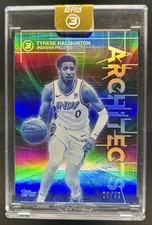 2025-26 Topps Three Tyrese Haliburton Architects #/49 Pacers