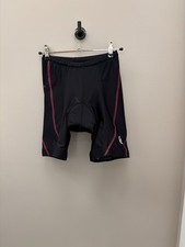 NASHBAR Black Lycra Bike Shorts Size M Tri Biking Made In USA