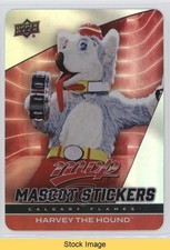 2025-26 Upper Deck MVP Mascot Stickers Harvey The Hound #MS-4 READ 0e5d