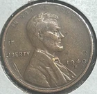 1940-S Lincoln Wheat Cent — photo from another recent sale