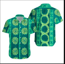 Vintage 1960s Tiki Floral Hawaiian Shirt Unisex's - Adults  Youth