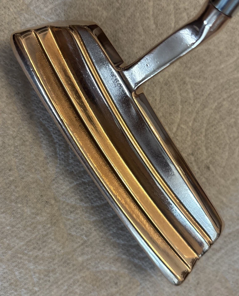 Founders Club MPF III Series BeCu Putter, EUC Orig Grip, RH, 35”, Mint Restore. - Image 3 of 4