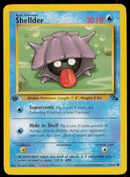 Shellder 54/62 1st Edition Fossil