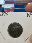 1876 indian head cent VF
