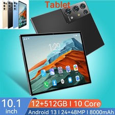 2025 Tablet Android 14 16GB 256GB Tablet PC Dual SIM 4G LTE 5G WiFi 10.1' Pad