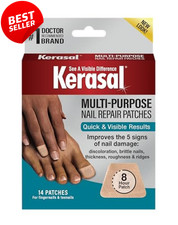 Multi-Purpose Nail Repair Patches 14 Count Damaged Nail Treatment 8-Hour - US