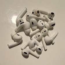 Apple White In-Ear Bluetooth/Wireless Earbuds Lot AirPods Pro Built-In Mic