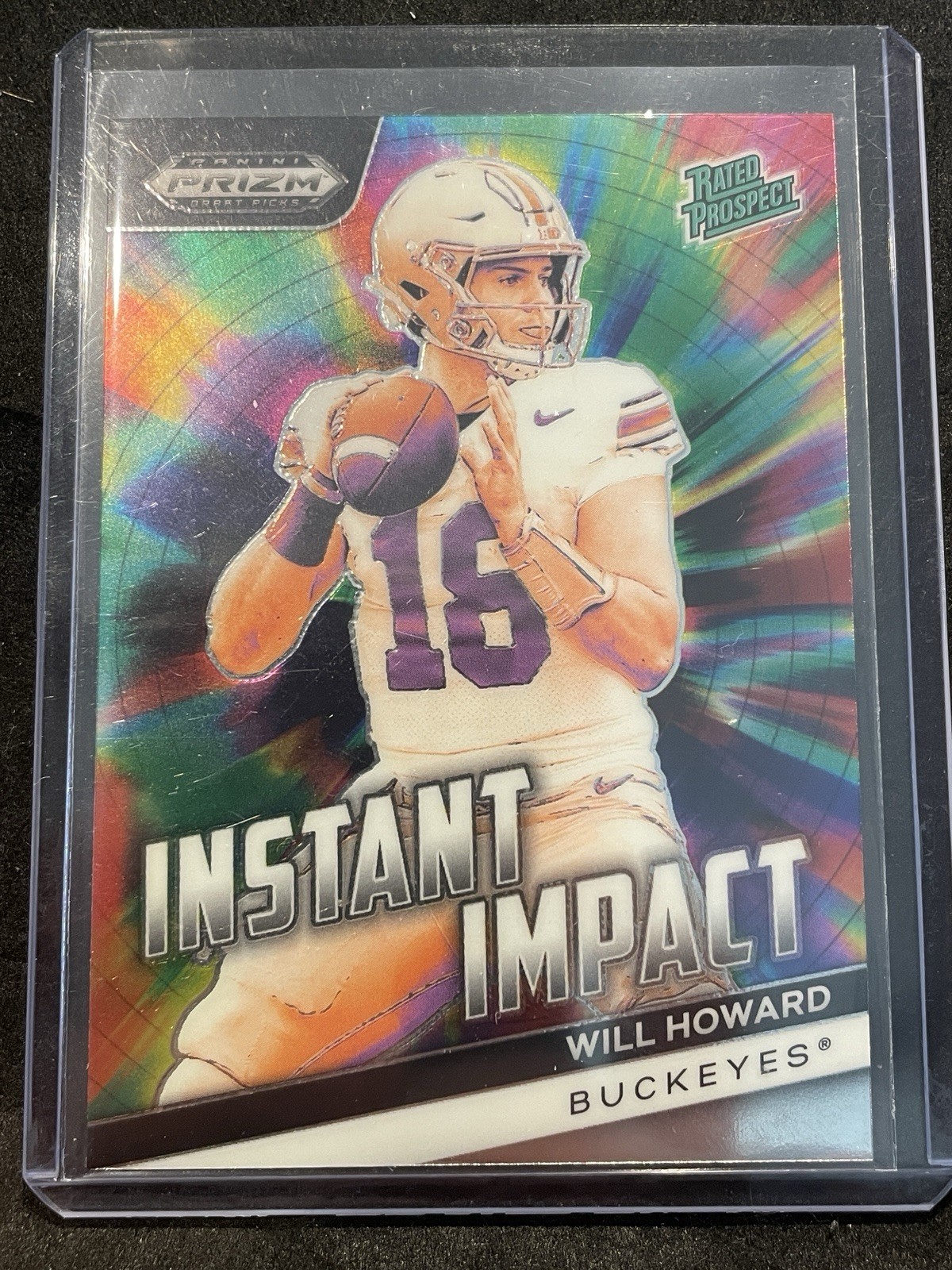 2024 Prizm Draft Picks Will Howard Instant Impact Rated Prospect No. II-WH
