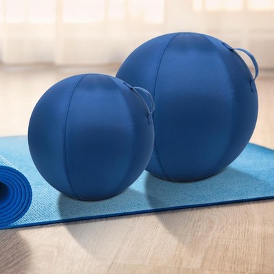 Pilates Yoga Ballbezug Gymnastikballbezug gefaltet Balance Ballbezug Sitzen