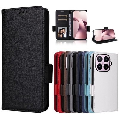 For Xiaomi 17T Pro, Luxury Wallet Flip Leather Stand Card Slots Soft Case Cover
