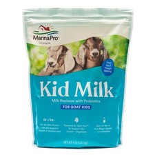 Reemplazador de leche Manna Pro Goat Kid, alto en proteínas para apoyar el crecimiento, P