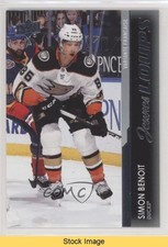 2021-22 Upper Deck Series 1 Young Guns French Simon Benoit #228 READ sq1