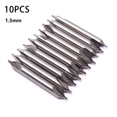 10*Center Drill Senker 1.4 Zoll 60 ° Winkelstücke Für Drehmaschinenfräsmaschine