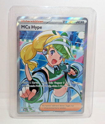 Pokémon MCs Hype | Toploader - 220/182 DRI220 Ewige Rivalen Deutsch