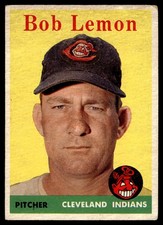 Top 10 Bob Lemon Baseball Cards 20